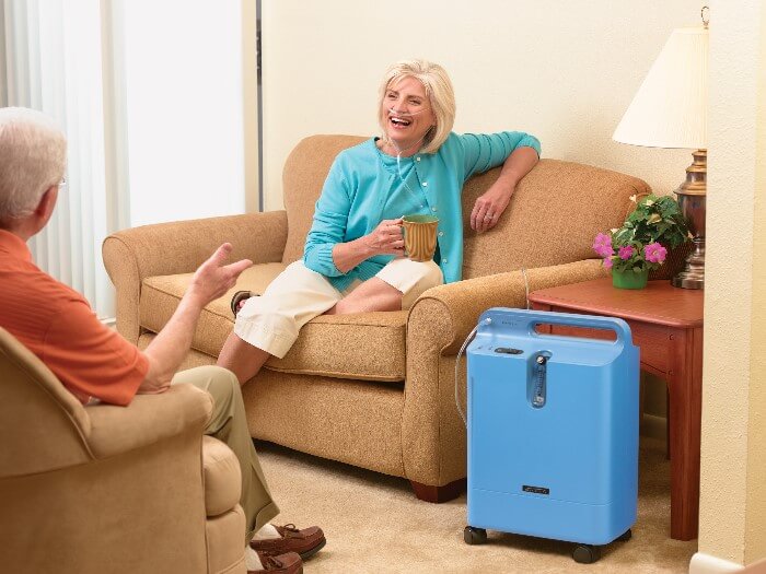 If you're looking for Respironics' quietest home oxygen concentrator on the market, look no further! This low maintenance, 31 lb. is extremely easy to use!