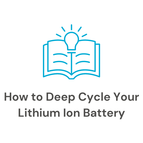Deep cycle lithium ion battery